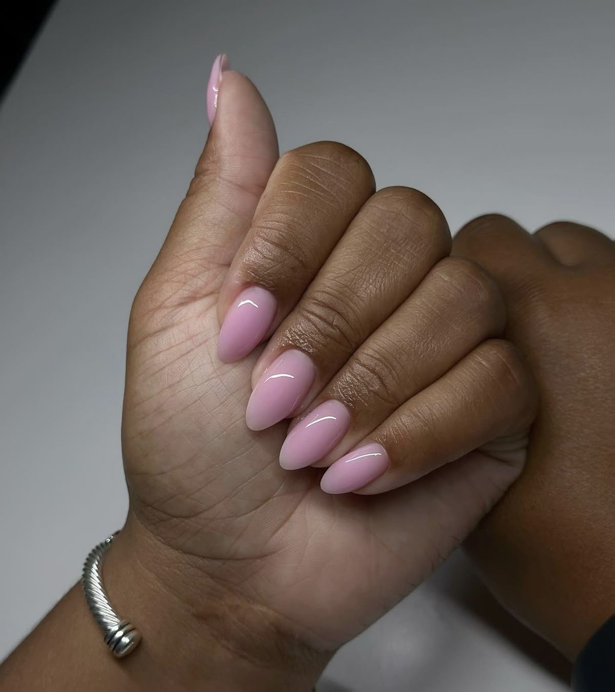 Square ombre nail design by Sophia Bloom