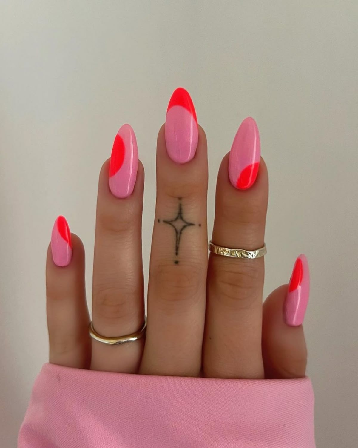 Squoval minimalist nail design by Sophia Bloom