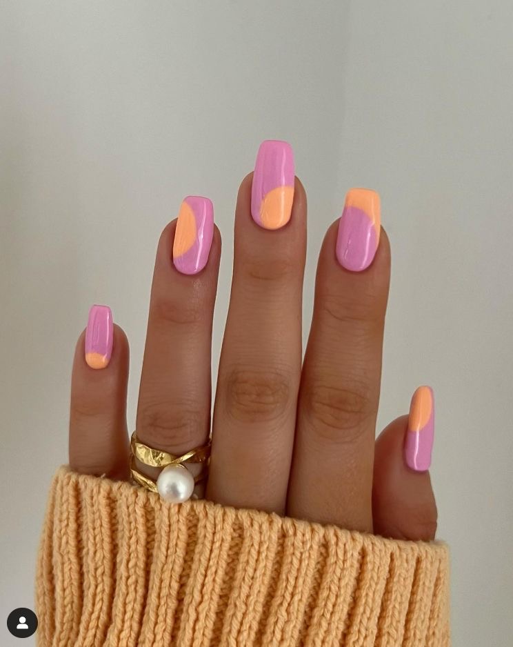 Squoval character nail design by Ivy Bennett