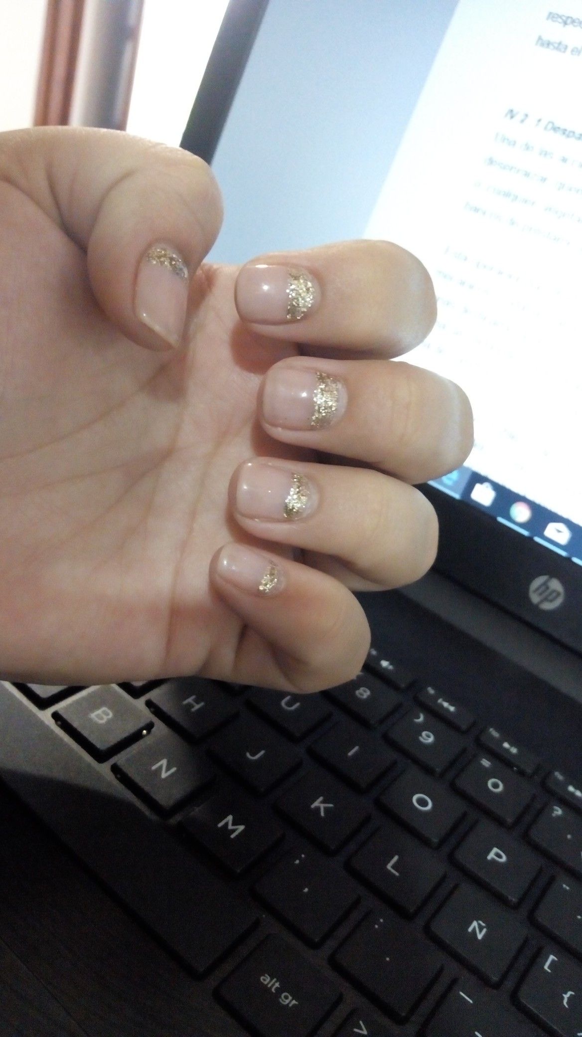 Oval character nail design by Hazel Bloom