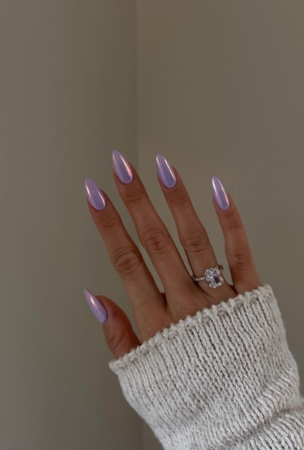 Oval animal print nail design by Claire Rose