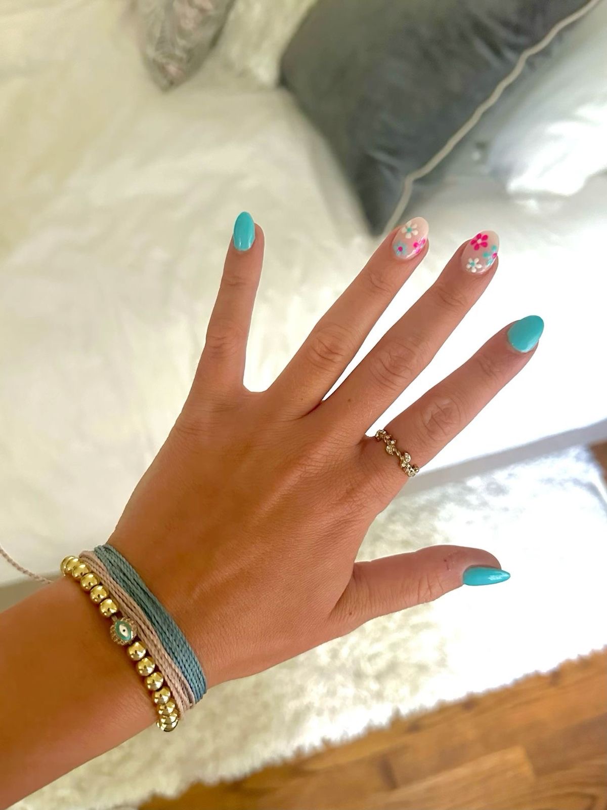 Stiletto character nail design by Melanie Rose