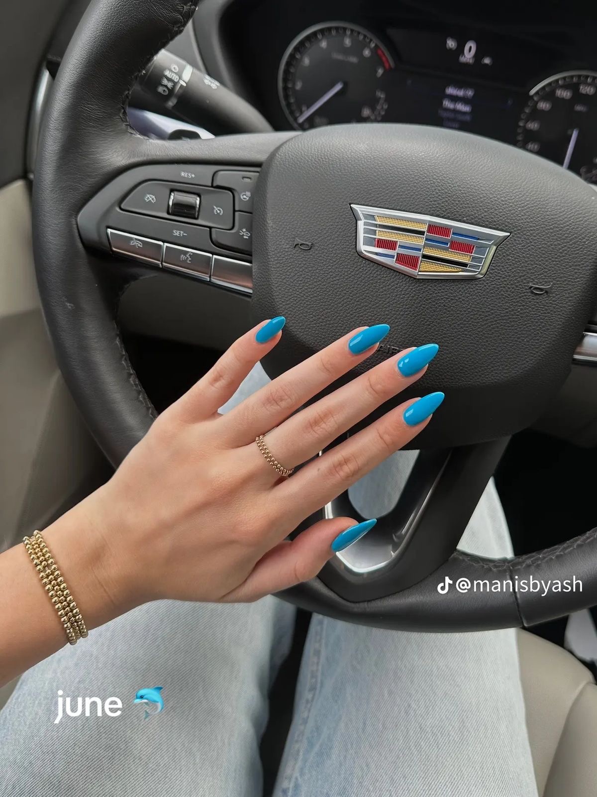 Squoval abstract nail design by Melanie Rose