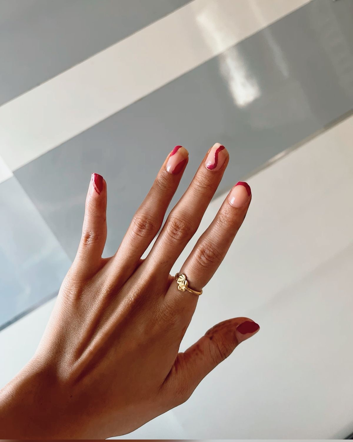 Stiletto art nail design by Yuki Sato