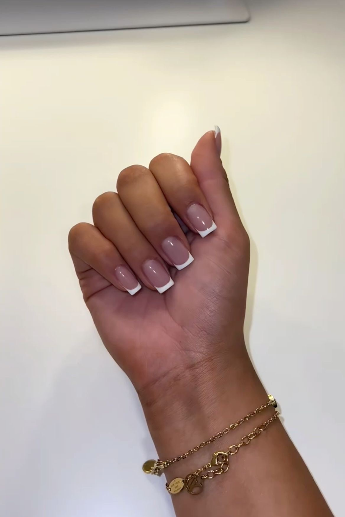 Stiletto rhinestone nail design by Yuki Sato
