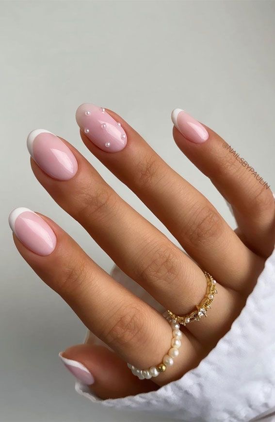 Stiletto geometric nail design by Ruby Jones