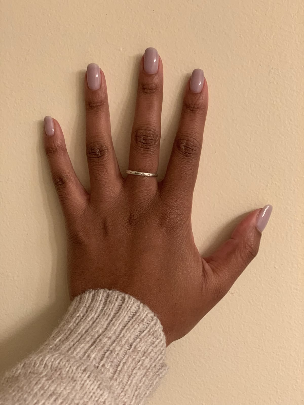 Almond floral nail design by Ruby Jones