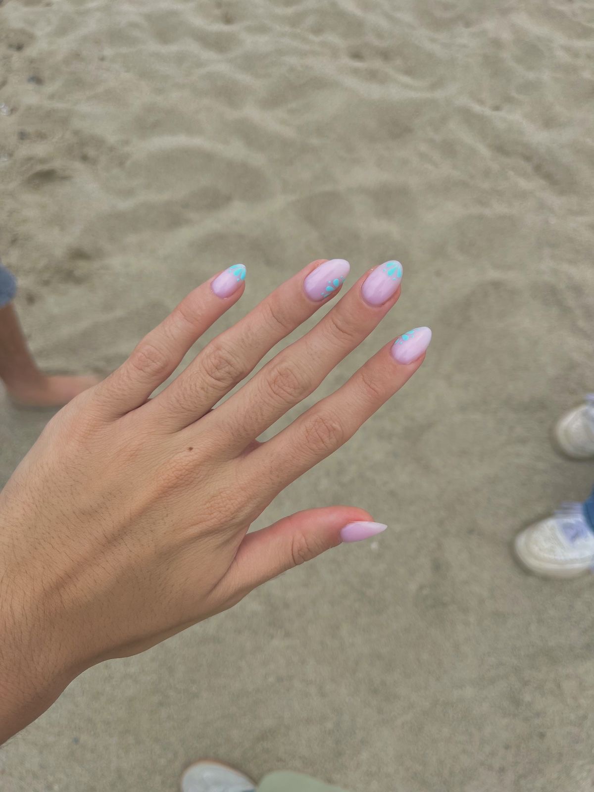 Stiletto character nail design by Rosie Lane