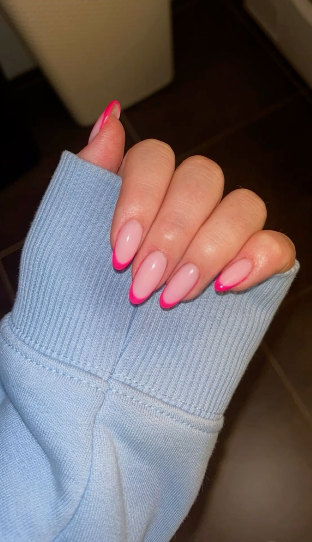Stiletto rhinestone nail design by Rosie Lane