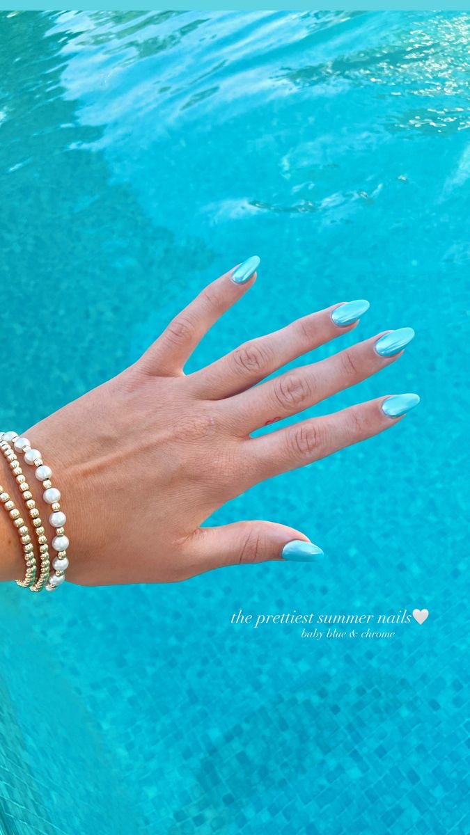 Square rhinestone nail design by Skylar Rae