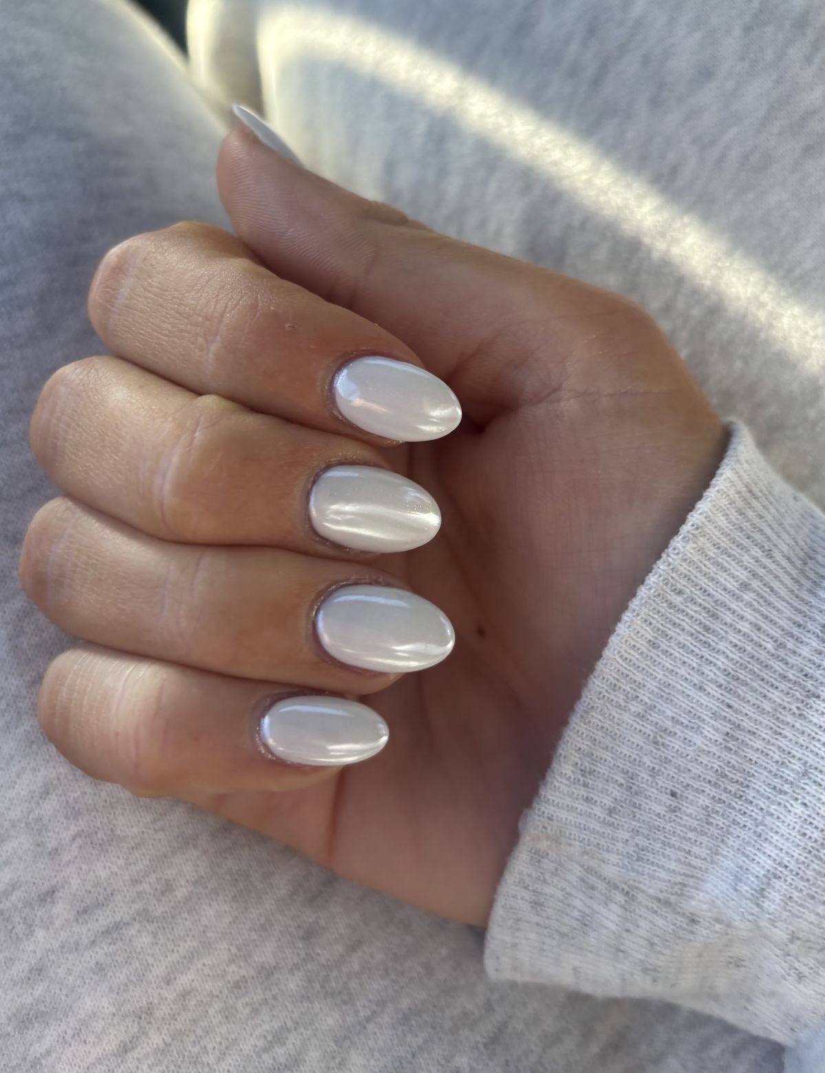 Almond animal print nail design by Ella Rose