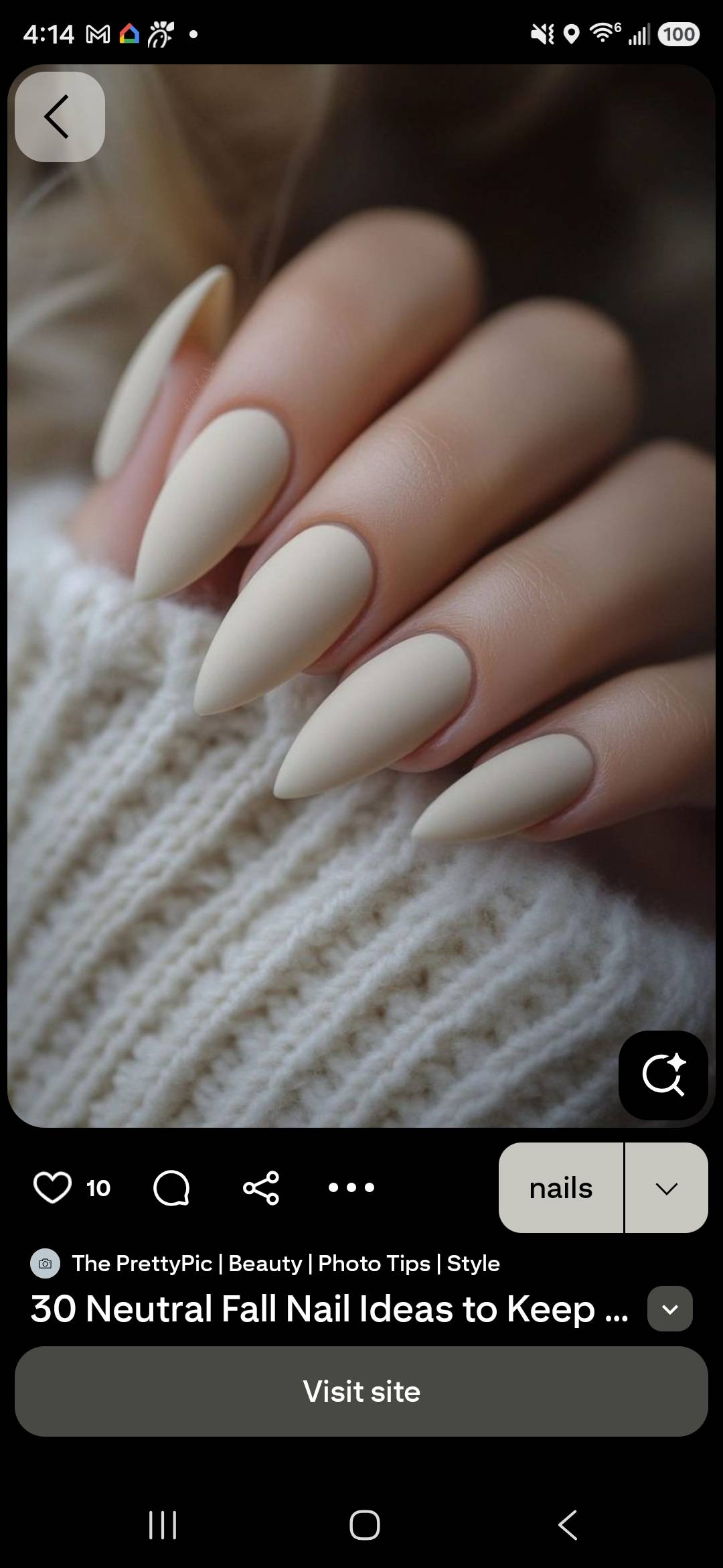 Nail post