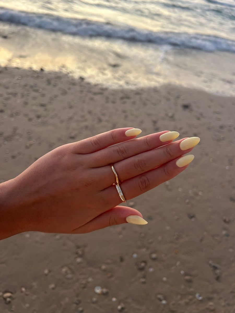 Almond character nail design by Madison Rose