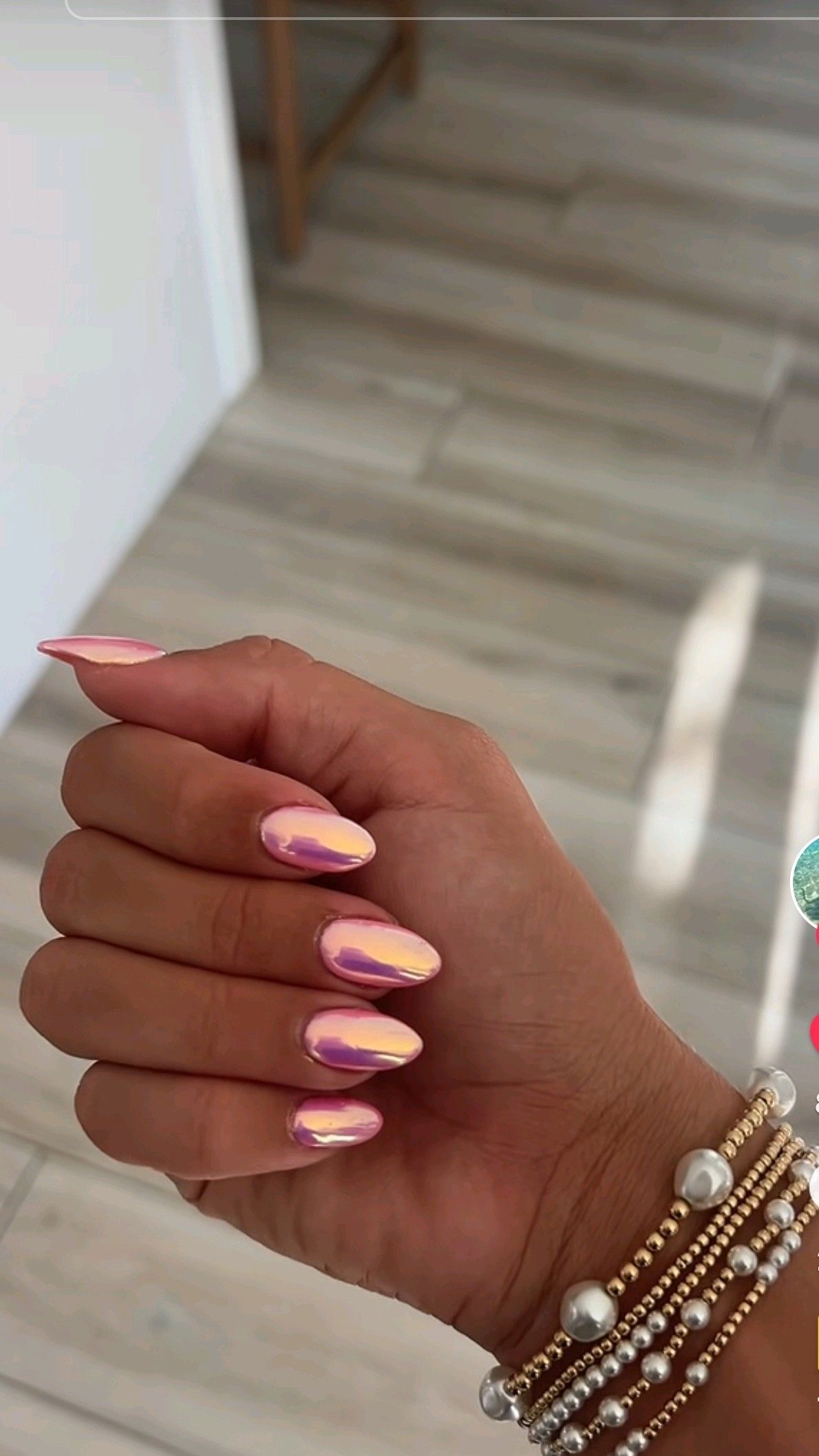 Almond animal print nail design by Lily Grace
