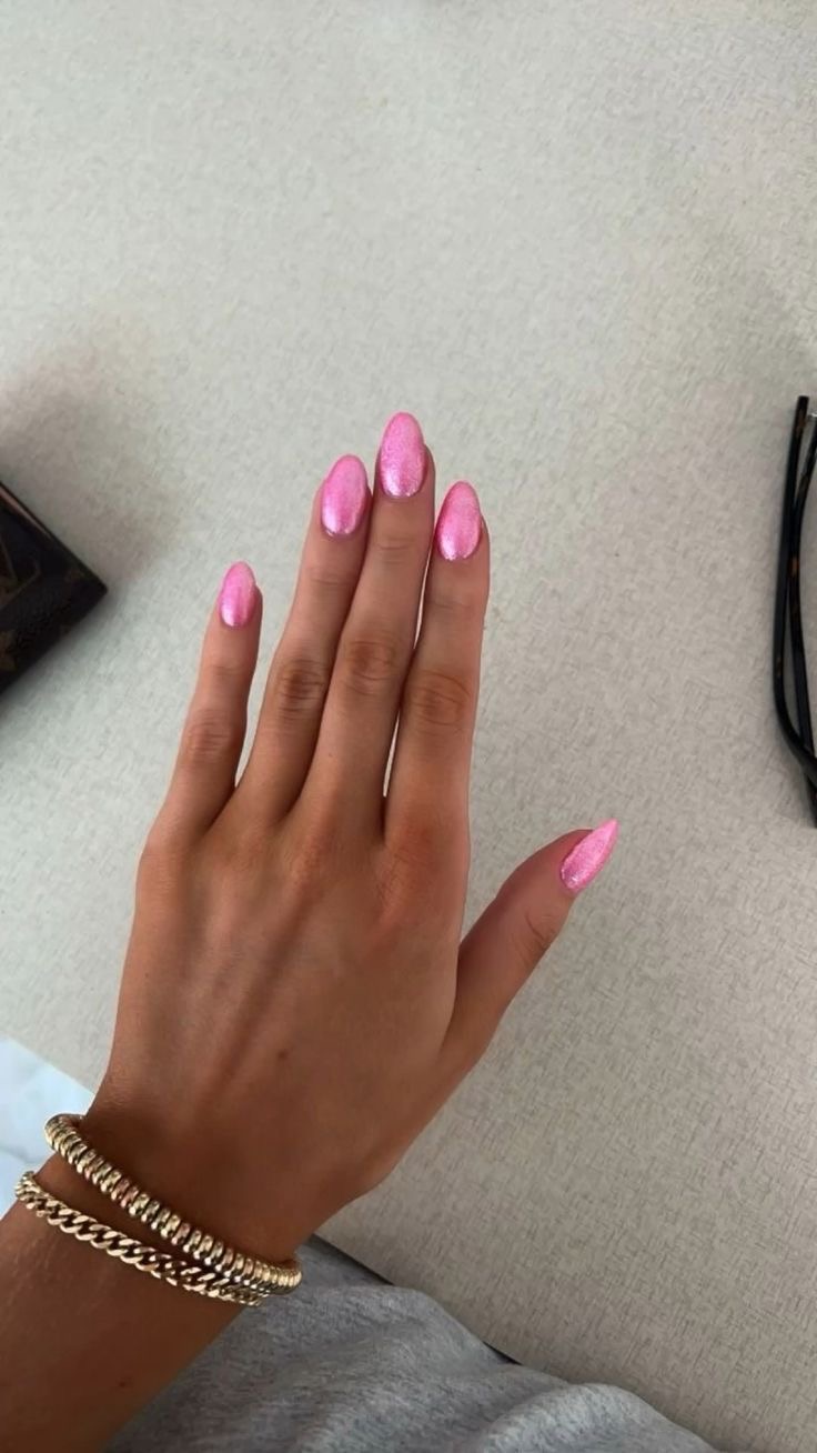 Squoval geometric nail design by Hannah Rae