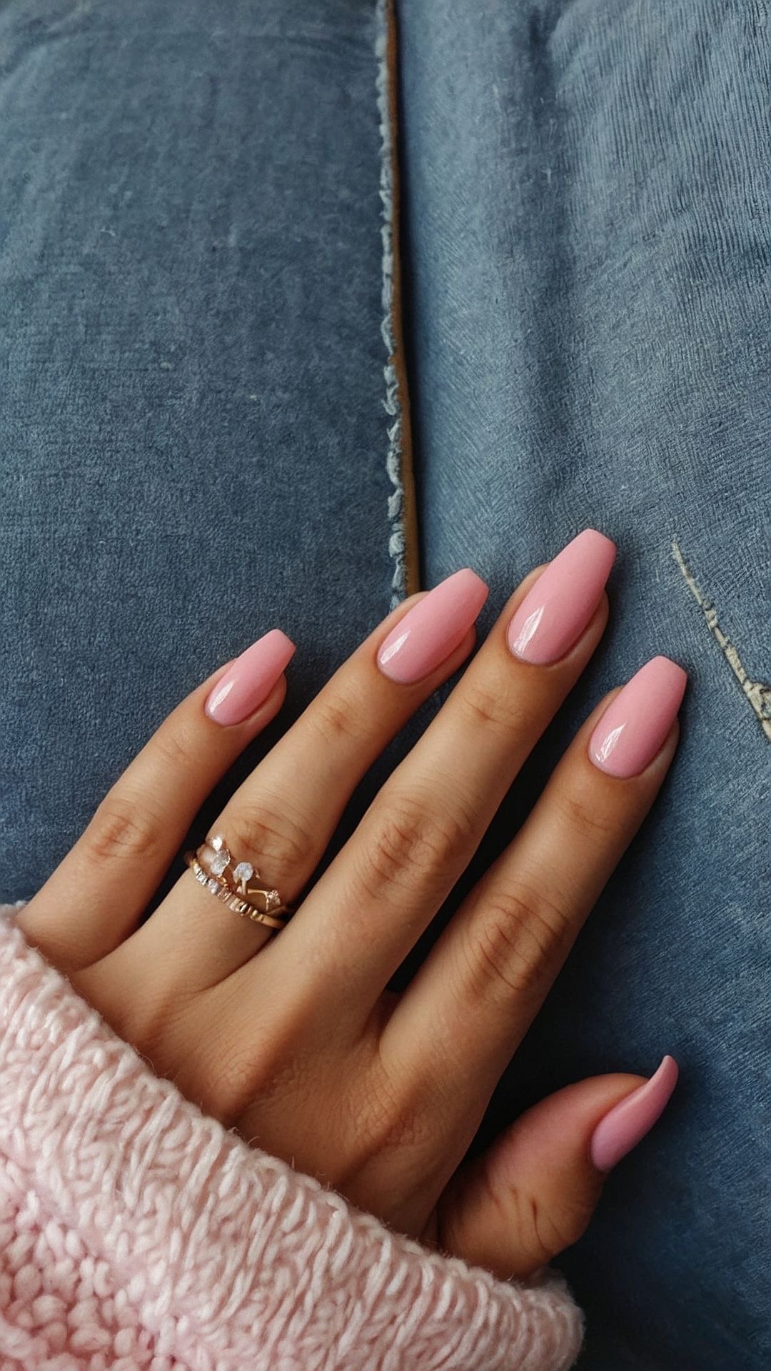 Stiletto geometric nail design by Violet Jade