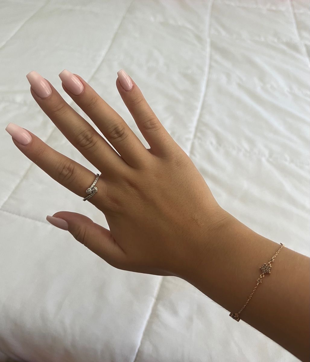 Stiletto French nail design by Violet Jade