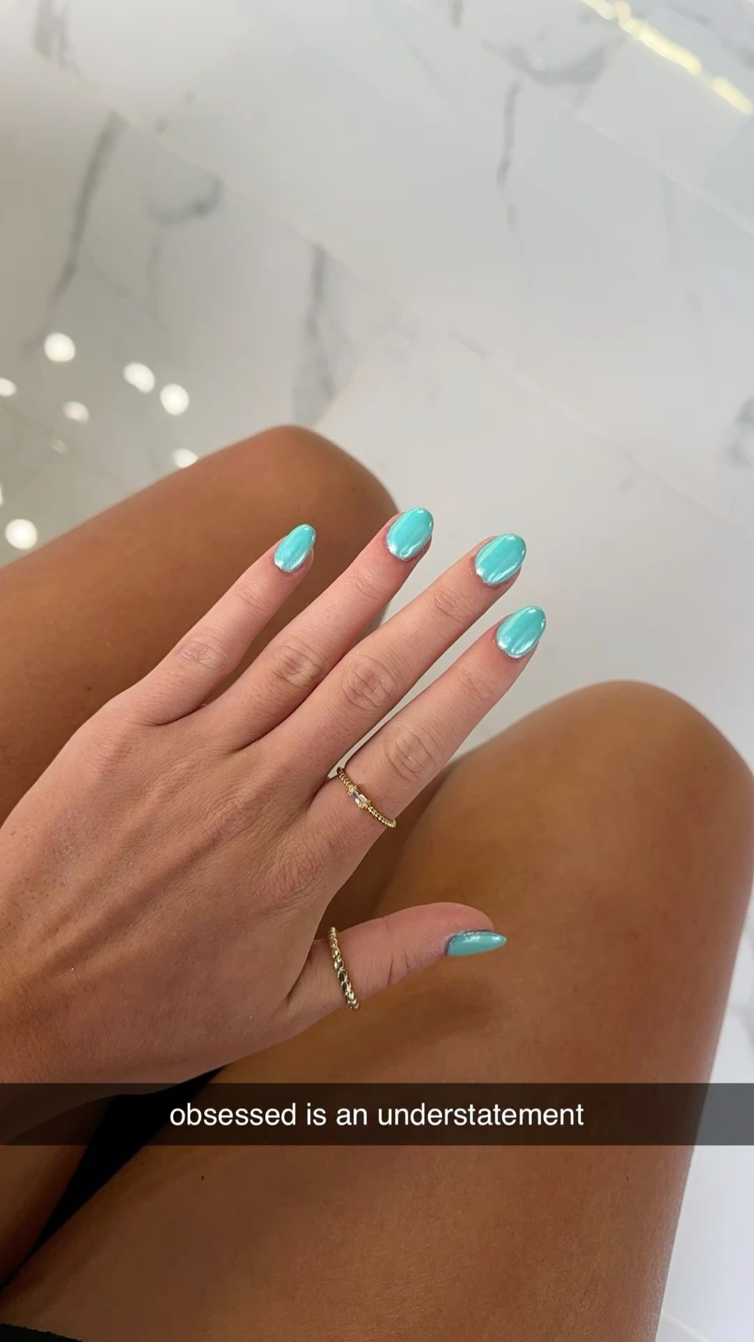 Squoval abstract nail design by Bella Romano