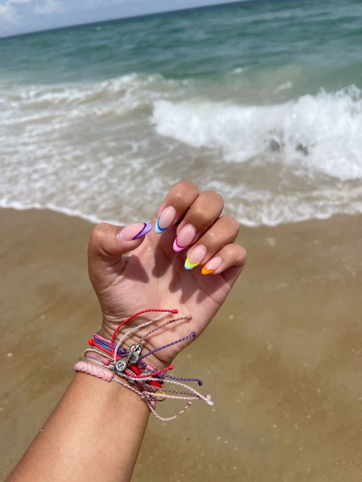 Stiletto animal print nail design by Abigail Rose