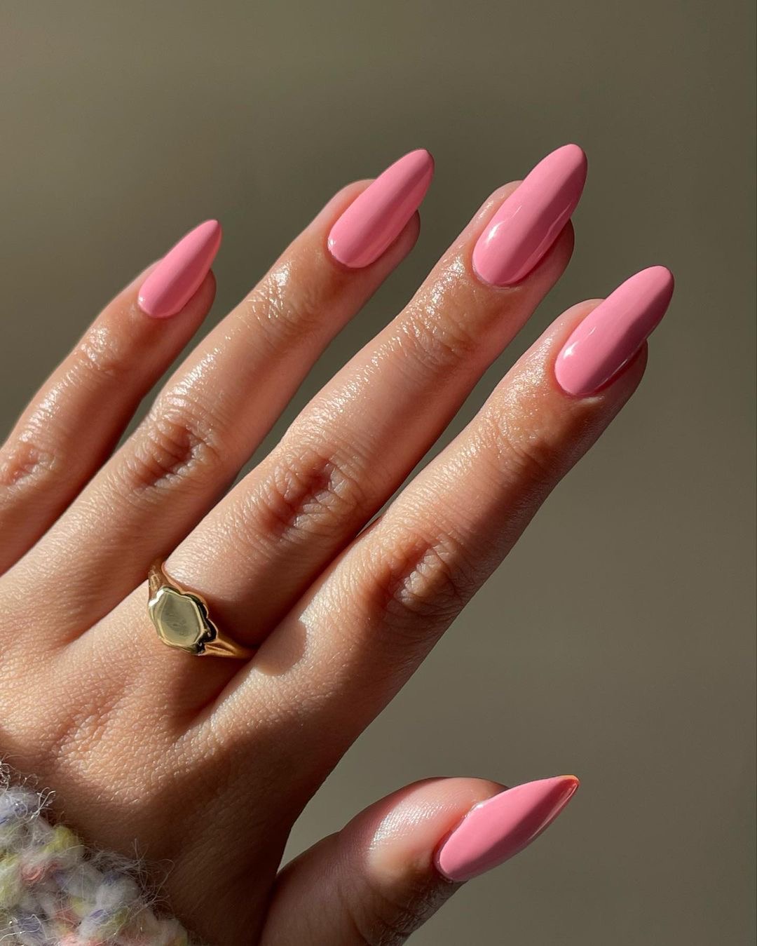 Oval character nail design by Abigail Rose