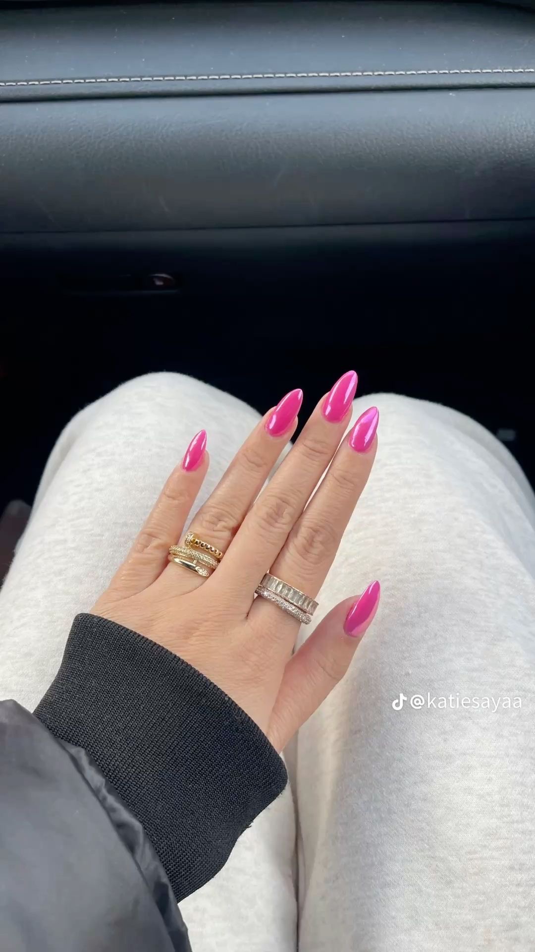 Squoval minimalist nail design by Isla Marine