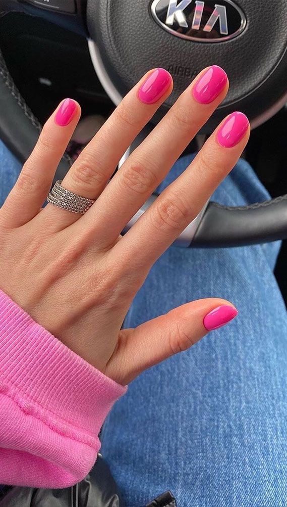 Squoval art nail design by Hana Kim