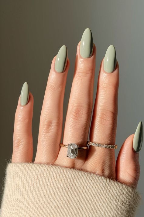 Squoval chrome French nail design by Chloe Vance