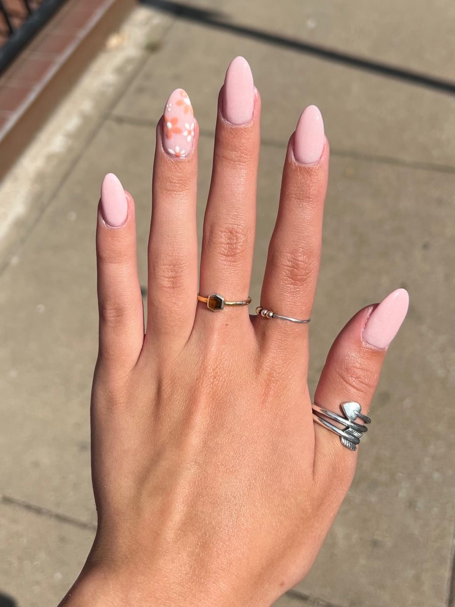 Squoval rhinestone nail design by Chloe Vance