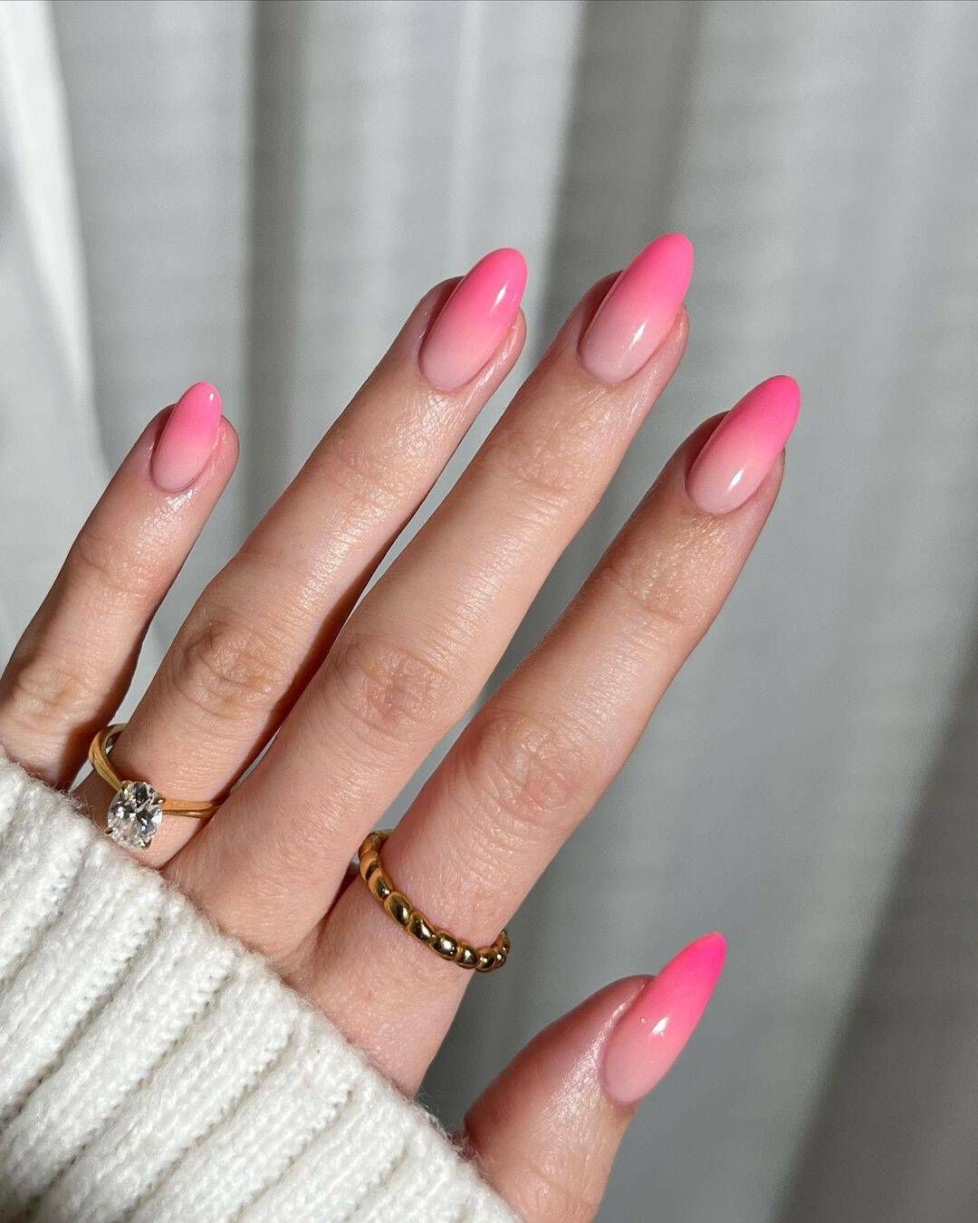 Squoval geometric nail design by Victoria Sterling