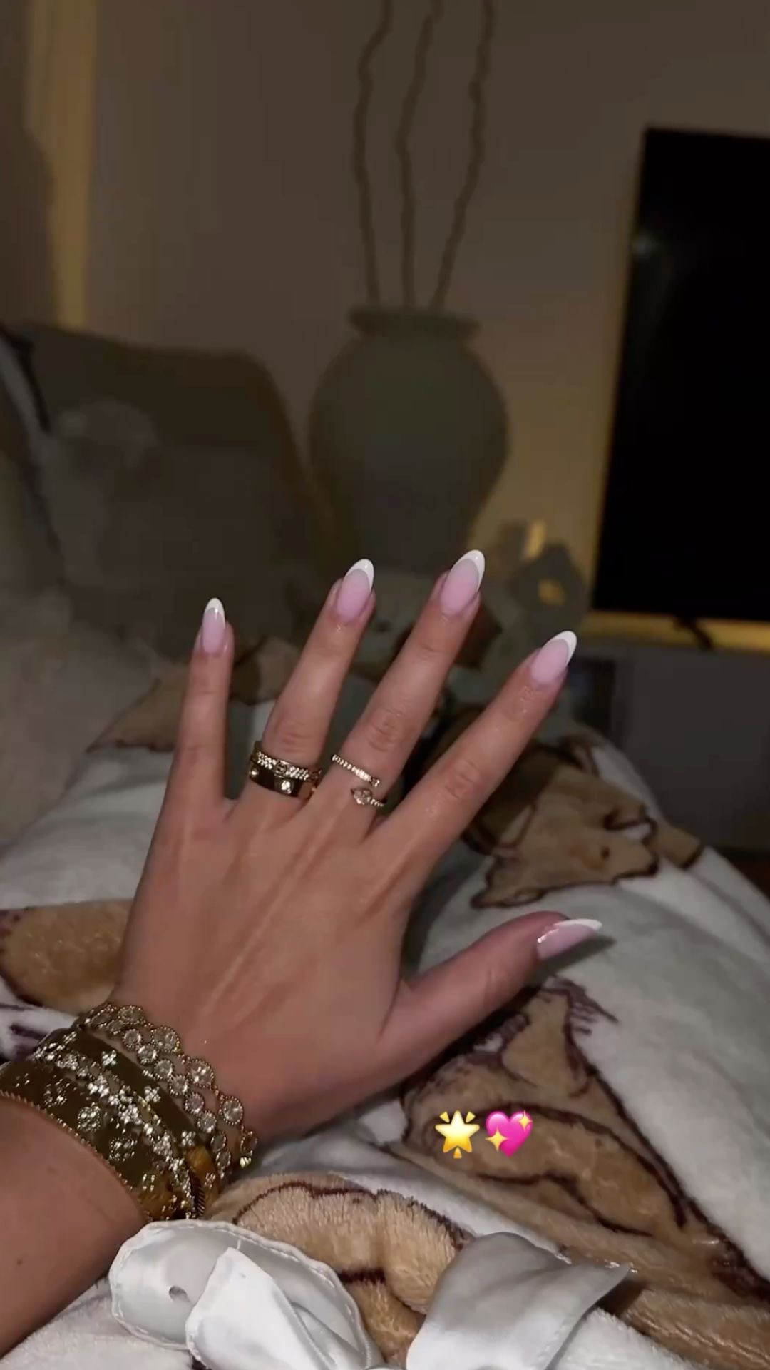 Stiletto animal print nail design by Elena Grace
