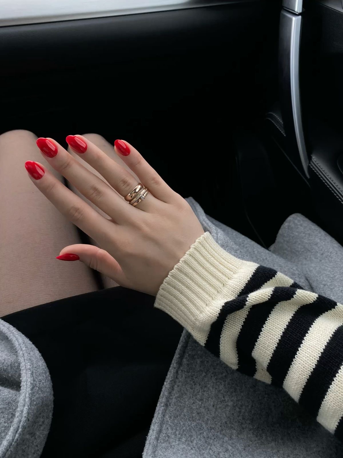 Squoval animal print nail design by Elena Grace