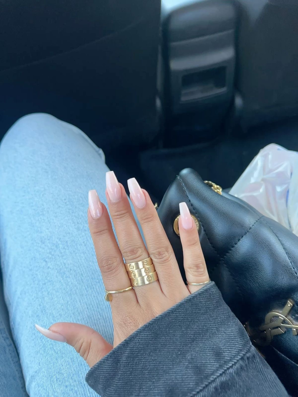 Stiletto ombre nail design by Kira Volkov