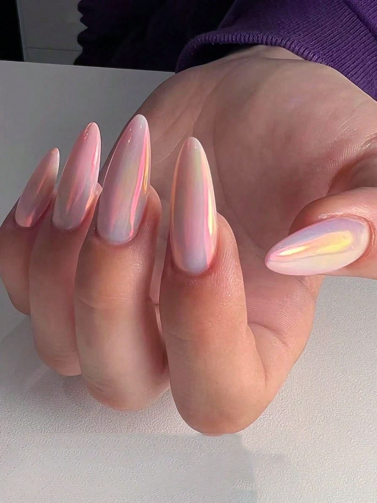 Stiletto character nail design by Mia Alvarez