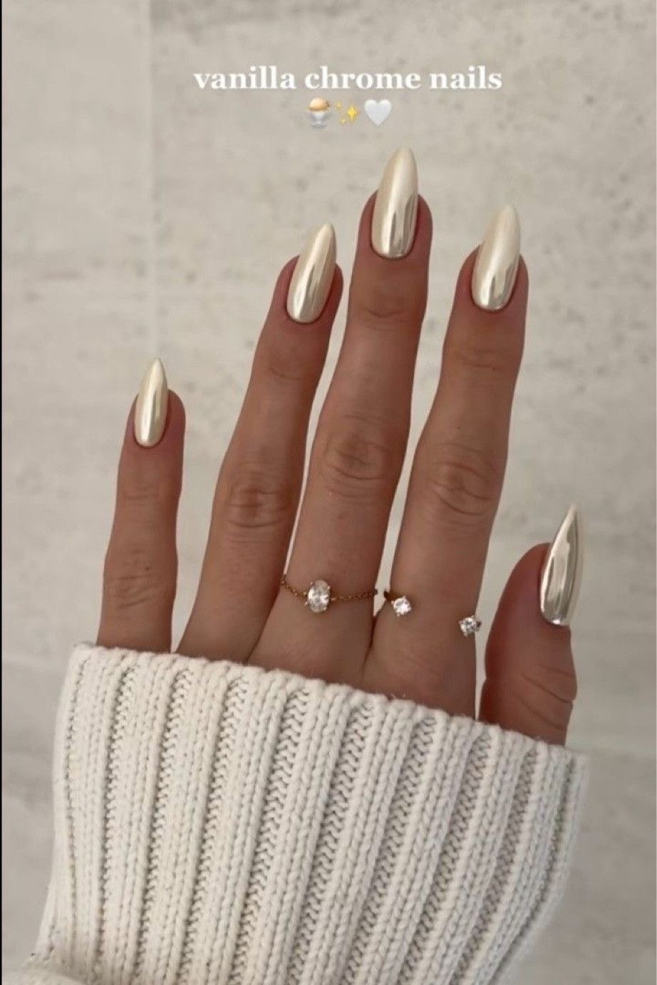 Square rhinestone nail design by Sadie Bloom