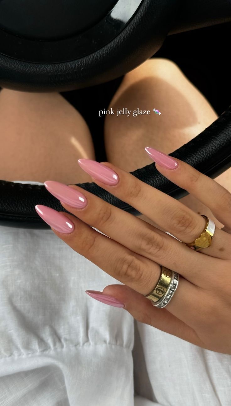 Square marble nail design by Nina Patel