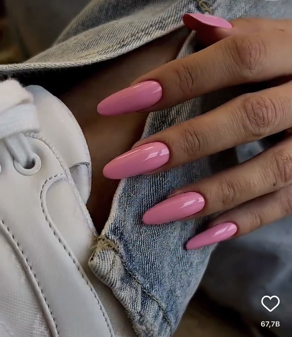 Oval character nail design by Bella Quinn