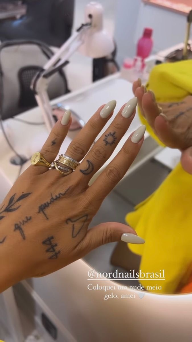 Stiletto French nail design by Bella Quinn