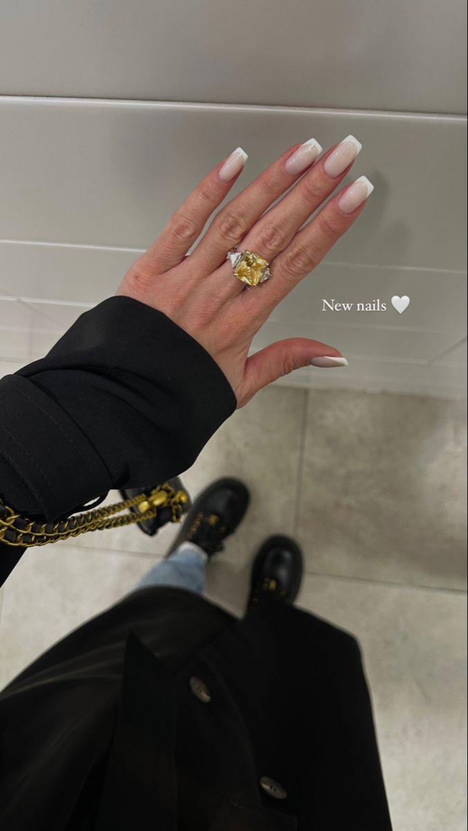 Square animal print nail design by Everly Grace