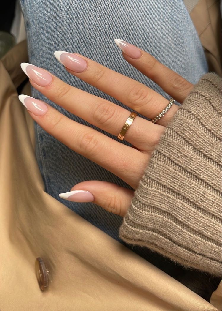 Squoval geometric nail design by Omar Said